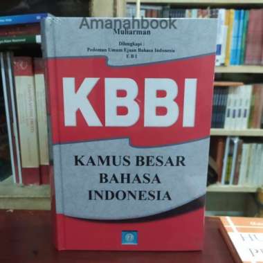 Kamus Besar Bahasa Indonesia Kbbi Muliarman Cover Lux