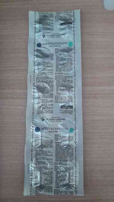 ACETYLCYSTEIN 200 MG ISI 10 KAPSUL / STRIP