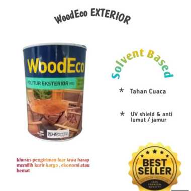 LENKOTE Politur WoodStain Woodeco Exterior Vernis Kayu Wood Stain Eco