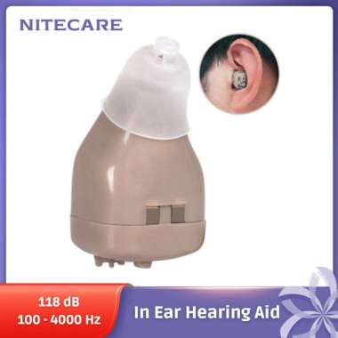 Alat Bantu Dengar Pendengaran Mini Ringan Portable Rechargeable