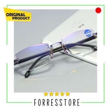 Kacamata Baca Super Fokus Free Kotak Penyimpanan - Kacamata Auto Fokus