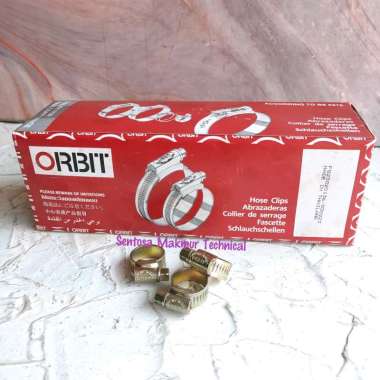 ORBIT 5/8" Kleman Klem Selang Hose Clamp Steel 5/8 Inchi
