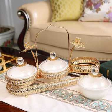 Toples European Candy Box - Toples Makanan Kue Buah Kering Mewah Stoples Lebaran makanan ringan topl