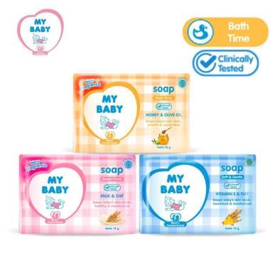My Baby Soap Bar | Sabun Batang Bayi Sweet Floral / Pink