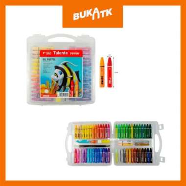 Oil Pastel Crayon Utk Mewarnai Titi Isi 55 Wrn Joyko' Multicolor