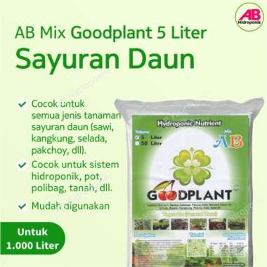 Ab Mix Sayuran Daun Goodplant 5 Liter