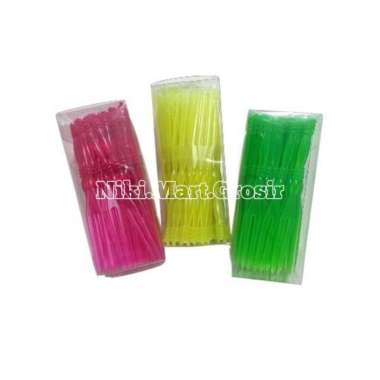 Garpu Kue / Garpu Tusuk Buah Plastik / Garpu Plastik Unyil