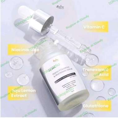 reglow paket brightening skincare ori pencerah wajah dr shindy Serum