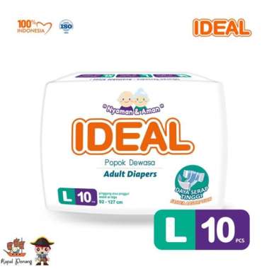 Ideal Popok Dewasa Perekat L10