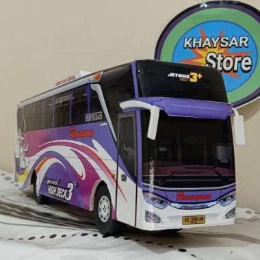 Miniatur Bus Bis Shd Ramayana Jb3+ Multicolor