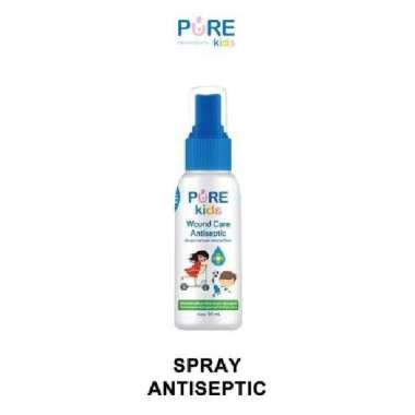 Pure Kids Wound Care Antiseptic / Pembersih Luka / Betadine Anak