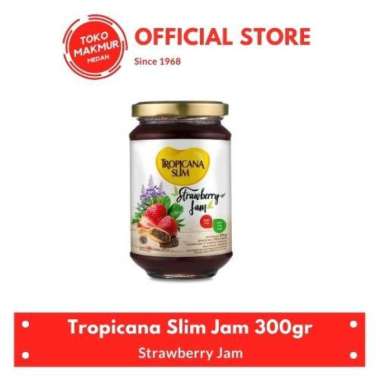 TROPICANA SLIM JAM STRAWBERRY 375 GR SELAI STRAWBERRY