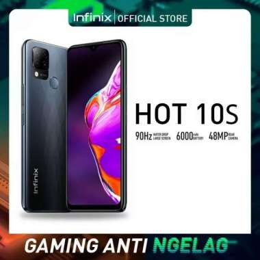 infinix hot 10 s 6/128 gb 95° black