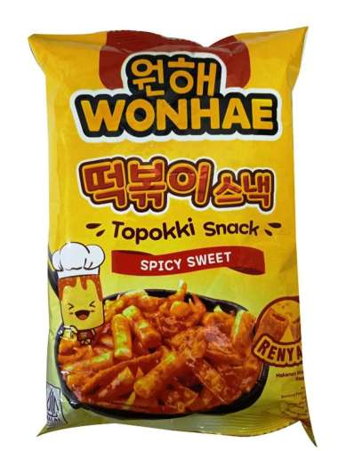 SNACK WONHAE TOPOKKI SPICY SWEET 80GR