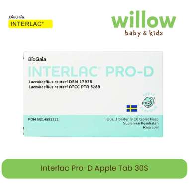 Vitamin Bayi - Interlac Pro-D Apple Tab 30S