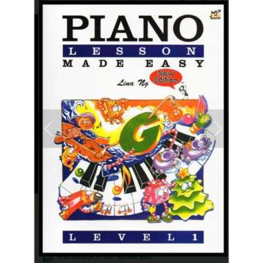 Piano Lesson Made Easy Lina Ng - Buku Belajar Piano Pemula LEVEL 3