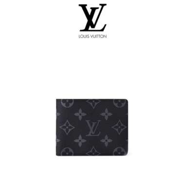 Louis Vuitton Slender Wallet - Dompet Pria - Monogram Eclipse