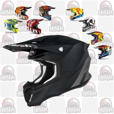Helm Cross Airoh Twist 2.0 Motor Trail MXGP Enduro Motocross Trial LIFT RED MATT M