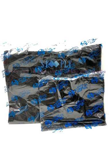 Kantong Plastik Kresek BMW HD Hitam Uk 35/40 40x60