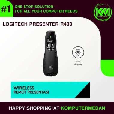 Laser Pointer Logitech R400 Remote Pointer Presentasi Wireless