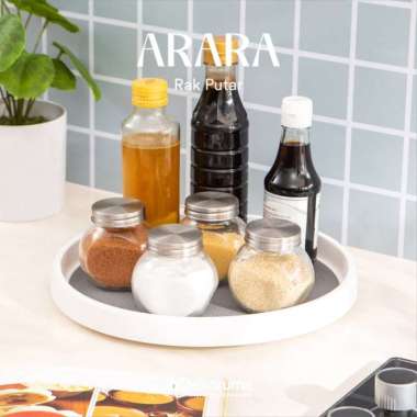 Dekoruma ARARA Rak Putar Diameter 29.5 CM - Rak Bumbu Dapur