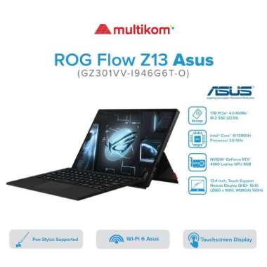 Asus ROG Flow Z13 GZ301VV-I946G6T-O i9-13900H 16GB 1TB SSD RTX4060 8GB