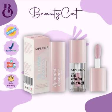 IMPLORA LIP MOIST SERIES | ESSENCE | SERUM | LIP OIL | PERAWATAN BIBIR | BPOM ESSENCE