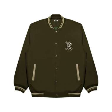 M231 Jaket Pria Bomber Oxford Panjang Army 3050A L