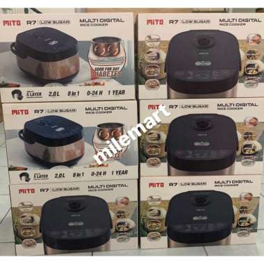 MITO Rice Cooker R7 Low Sugar / Ricecooker Low Carbo MITO ORI Dark Gold