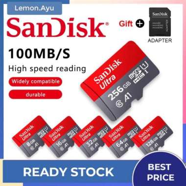 Sandisk Ultra Micro SD 128GB 32GB 64GB 16G Micro SD/TF Card for Phone