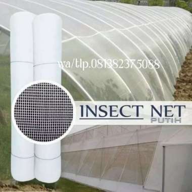 INSECT NET ( KASA PUTIH) JARING PENGAMAN TANAMAN DARI HAMA GREENHOUSE