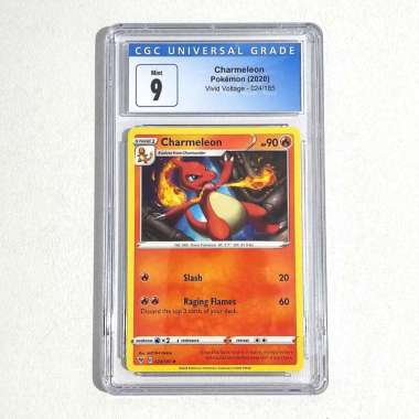 Charmeleon 024/185 Vivid Voltage CGC 9 - Graded Pokemon Card TCG