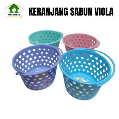 Keranjang Sabun Mandi Keranjang Sabun Plastik Tempat Sabun Mandi Ungu