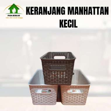 Keranjang Segi Manhattan Plastik Keranjang Plastik Basket Kecil