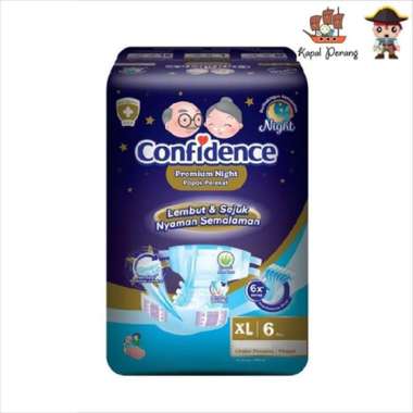 Confidence Adult Premium Diaper Popok Dewasa [XL/ 6 pcs]