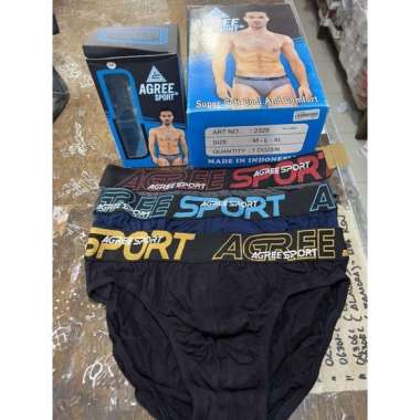 celana dalam agree sport biru 2328 XL Random