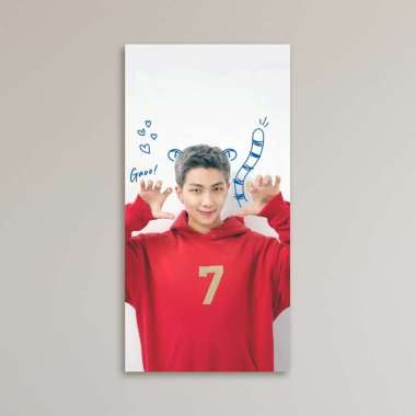 HIASAN DINDING BTS 10x20CM WALL DECOR PAJANGAN POSTER DEKORASI DINDING KAMAR TIDUR RUMAH X28-RM