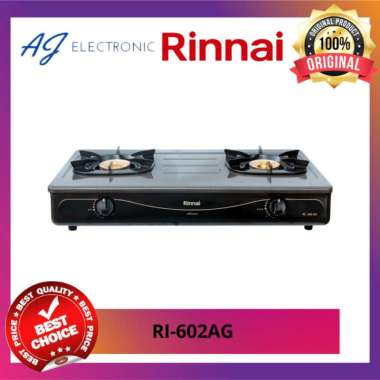 KOMPOR GAS RINNAI RI-602AG / RI602AG , KOMPOR GAS 2 TUNGKU Multicolor