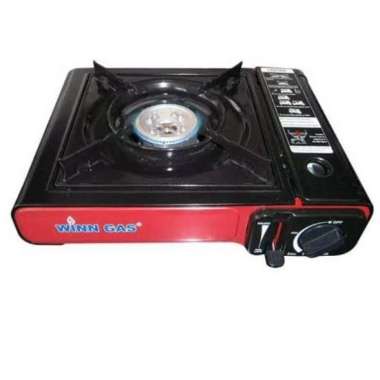 KOMPOR PORTABLE MINI WIN GAS 1A(untuk kota cirebon) Multicolor