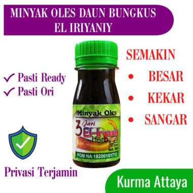 MINYAK DAUN BUNGKUS 3 JARI EL IRYANIY