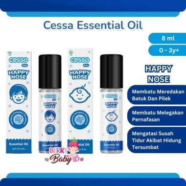 Cessa Essential Oil Baby & Kids Minyak Esensial Aroma Terapi Bayi Anak Berry Baby Baby Happy Nose