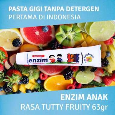 Enzim Pasta Gigi Anak enzime | odol anak enzim Tutty fruity