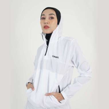 Terrel Cagoule Jacket Parasut S Putih