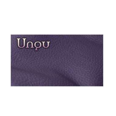 [Size S] Tas Selempang Wanita Kulit Asli Tali Rantai M Ungu