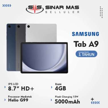 Samsung Galaxy Tab A9 [4GB/64GB] Garansi Resmi Graphite