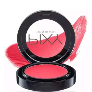 PIXY Twin Blush Cheek and Lips Cream Blush On PIXY TWIN BLUSH 02 Active Pink