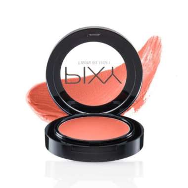 PIXY Twin Blush Cheek and Lips Cream Blush On PIXY TWIN BLUSH 04 Neon Orange