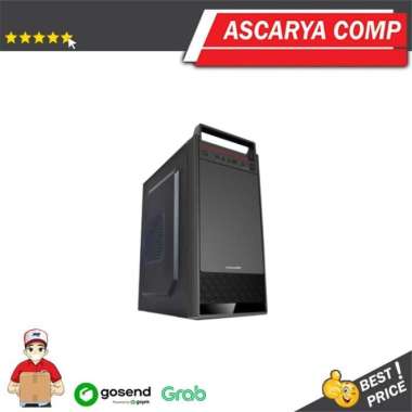 VenomRX Casing PC Inarius M-ATX with PSU Powercore 300W