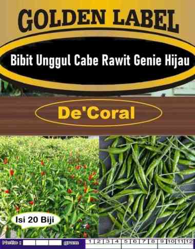 Bibit Unggul Cabe Rawit Genie Hijau|Biji Benih Cabe Rawit Hijau|Cabai
