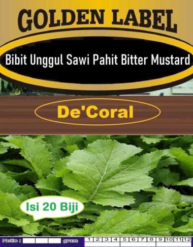 Bibit Unggul Sawi Pahit Bitter Mustard | Biji Benih Sawi Pahit Bitter